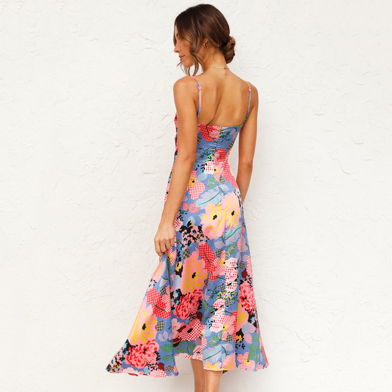 Liana | Women’s Wedding Guest Floral Maxi Dress