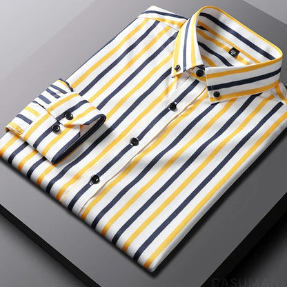 George | Men’s Relaxed Striped Cotton Shirt
