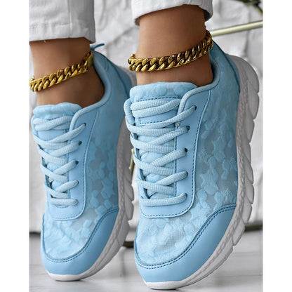 Beatrix | Women’s Lace-Detail Comfort Sneakers