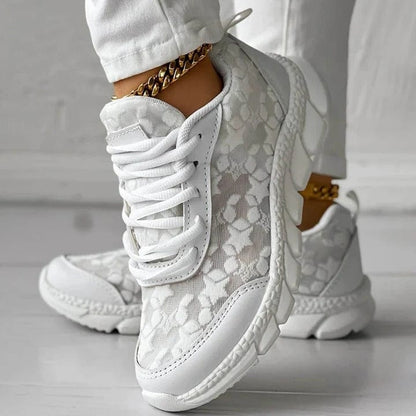Beatrix | Women’s Lace-Detail Comfort Sneakers