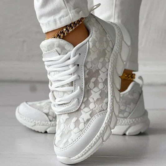 Beatrix | Women’s Lace-Detail Comfort Sneakers