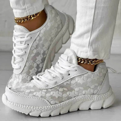 Beatrix | Women’s Lace-Detail Comfort Sneakers