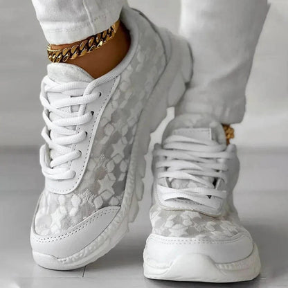 Beatrix | Women’s Lace-Detail Comfort Sneakers