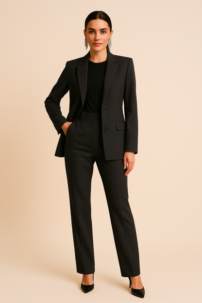 Esmarae | Women’s Tailored Blazer Pants Set