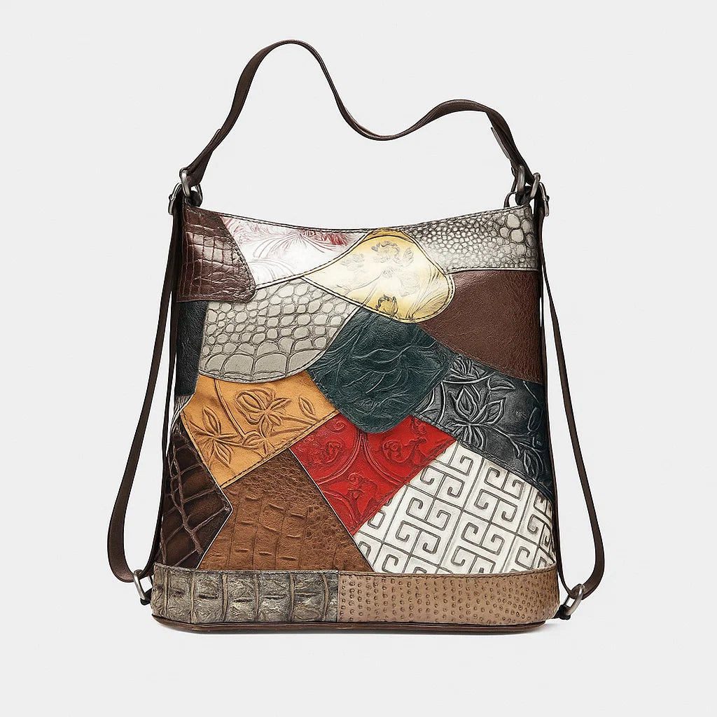 Théolys | Sac à Dos Patchwork Design Authentique