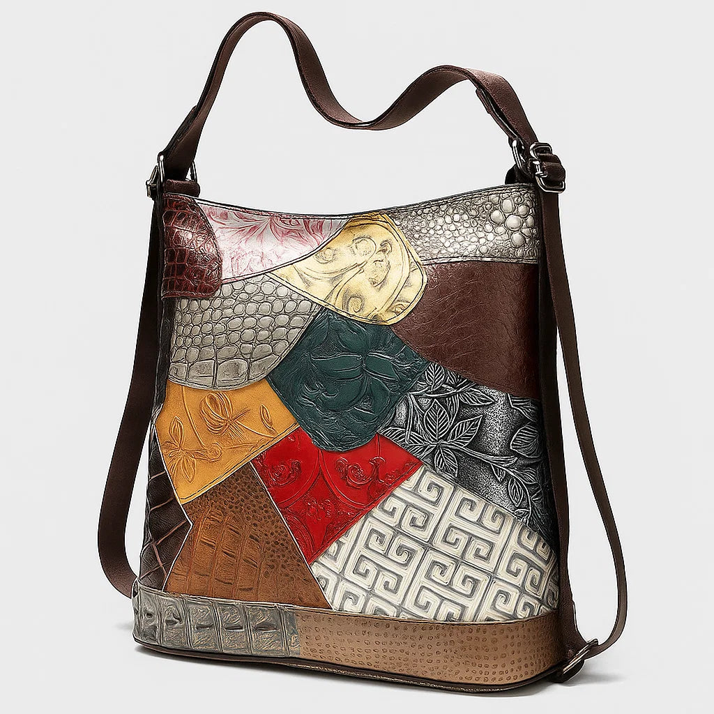 Théolys | Sac à Dos Patchwork Design Authentique