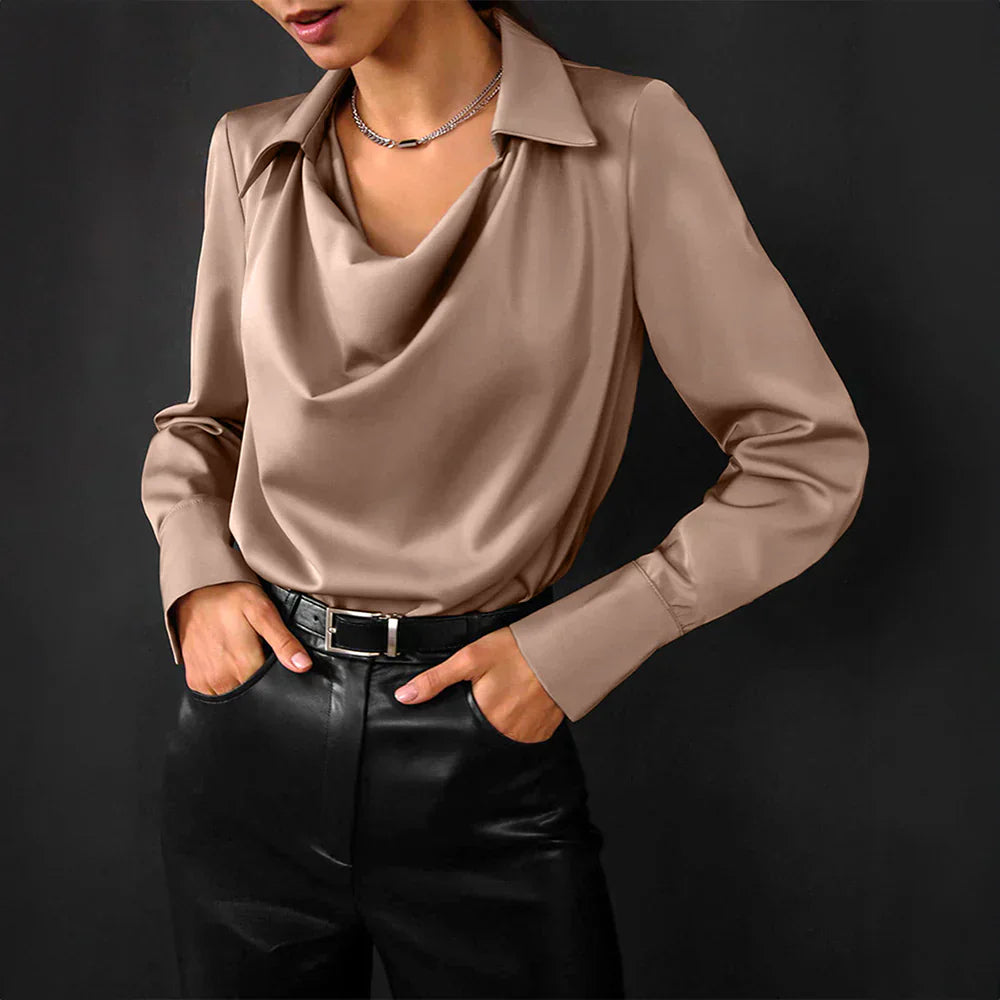 Tessa | Women’s Modern Long Sleeve Blouse
