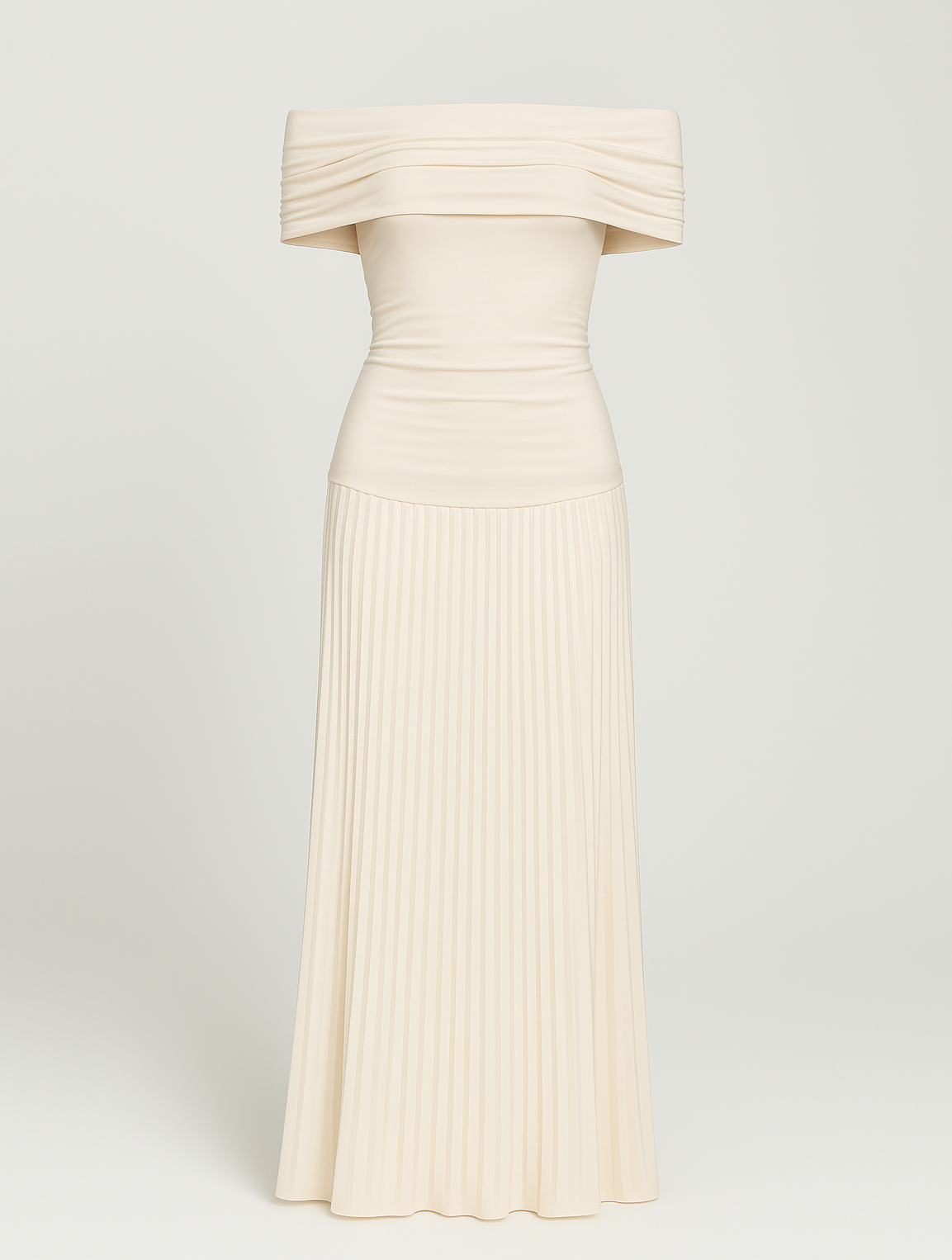Camryn | Women’s Wedding Pleated Maxi Dress