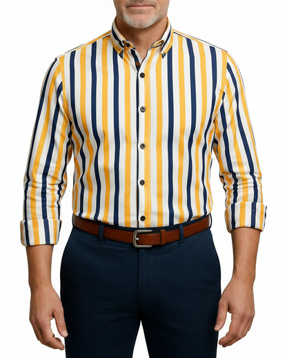 George | Men’s Relaxed Striped Cotton Shirt