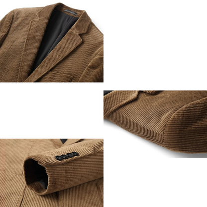 Roland | Men’s Corduroy Blazer with Structured Fit