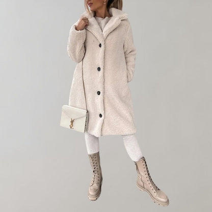 Clarissa | Women’s Fur Trench Winter Coat