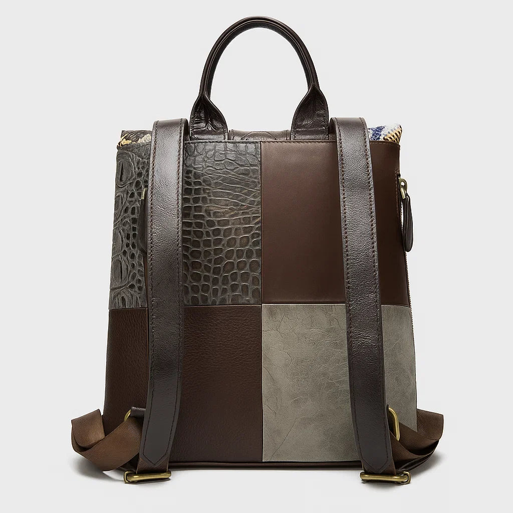 Véralys | Sac à Dos Patchwork Style Vintage