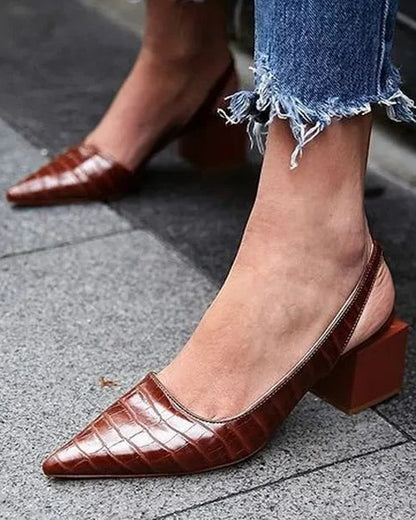Arietta | Women’s Elegant Spring Block Heel Orthopedic