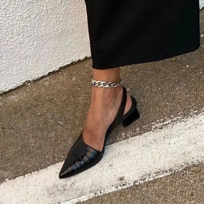 Arietta | Women’s Elegant Spring Block Heel Orthopedic