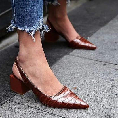 Arietta | Women’s Elegant Spring Block Heel Orthopedic