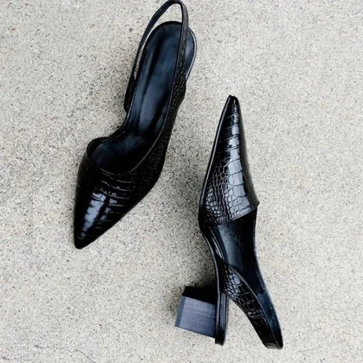 Arietta | Women’s Elegant Spring Block Heel Orthopedic
