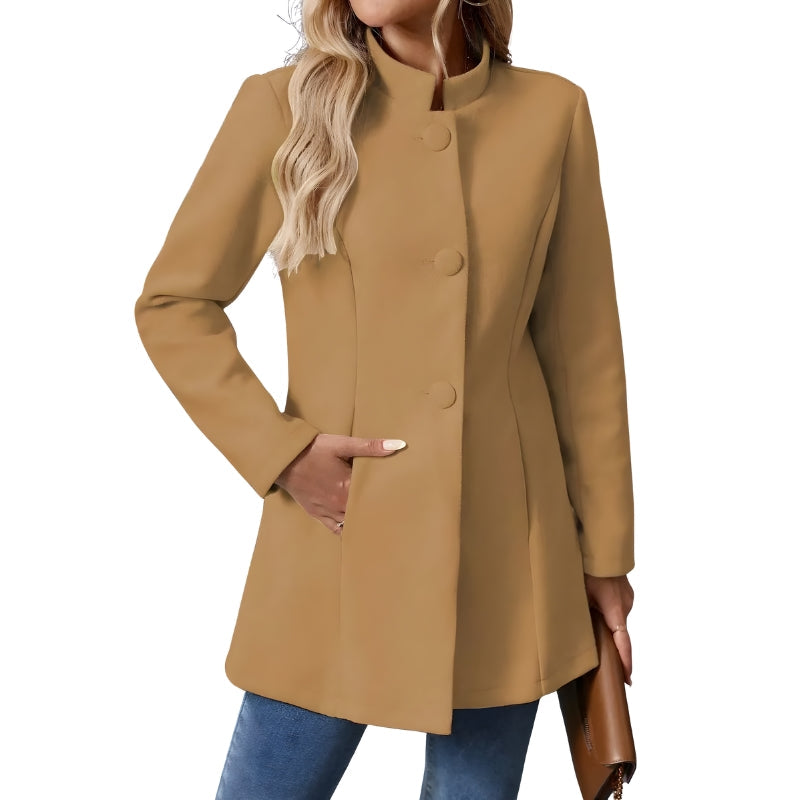 Cali | Women’s Elegant Long Sleeve Pocket Jacket