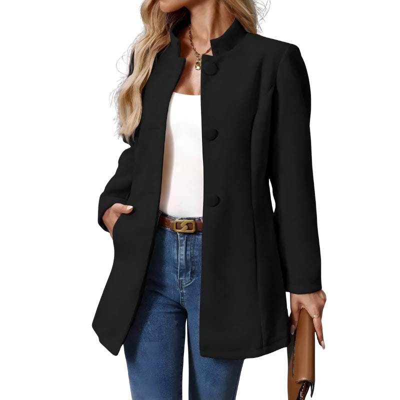 Cali | Women’s Elegant Long Sleeve Pocket Jacket