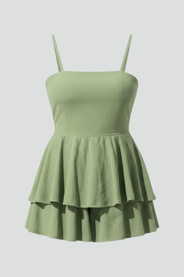 Talia | Women’s Spaghetti Strap Fit and Flare Mini Dress