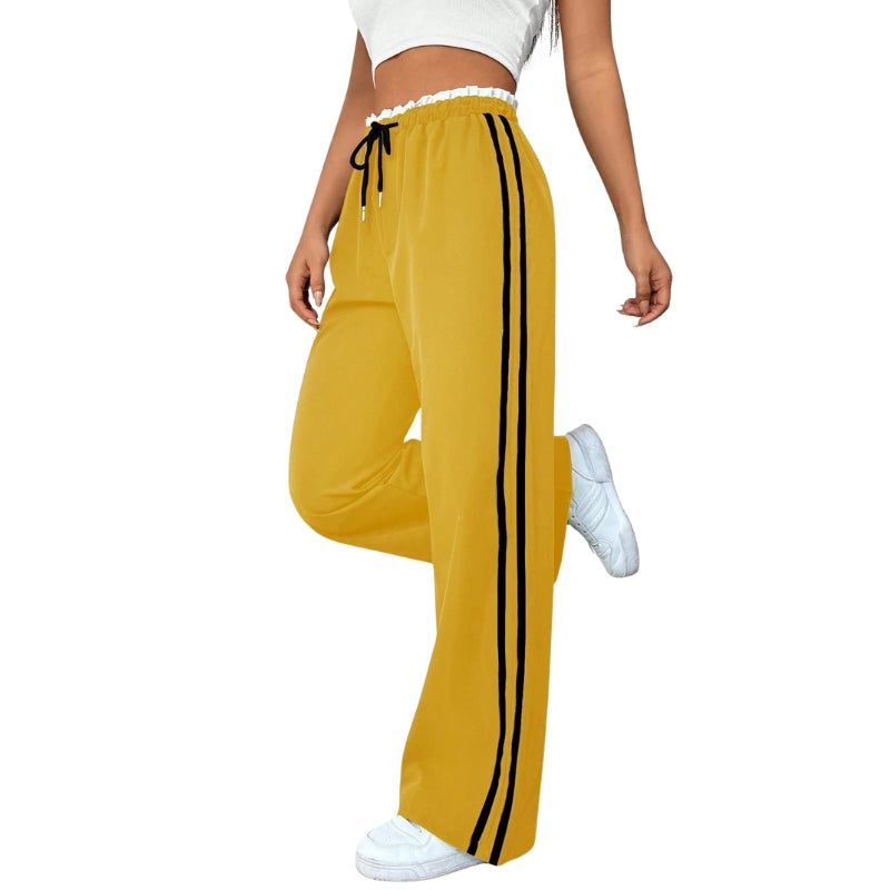 Lysandra | Women’s Wide-Leg Side-Stripe Trousers