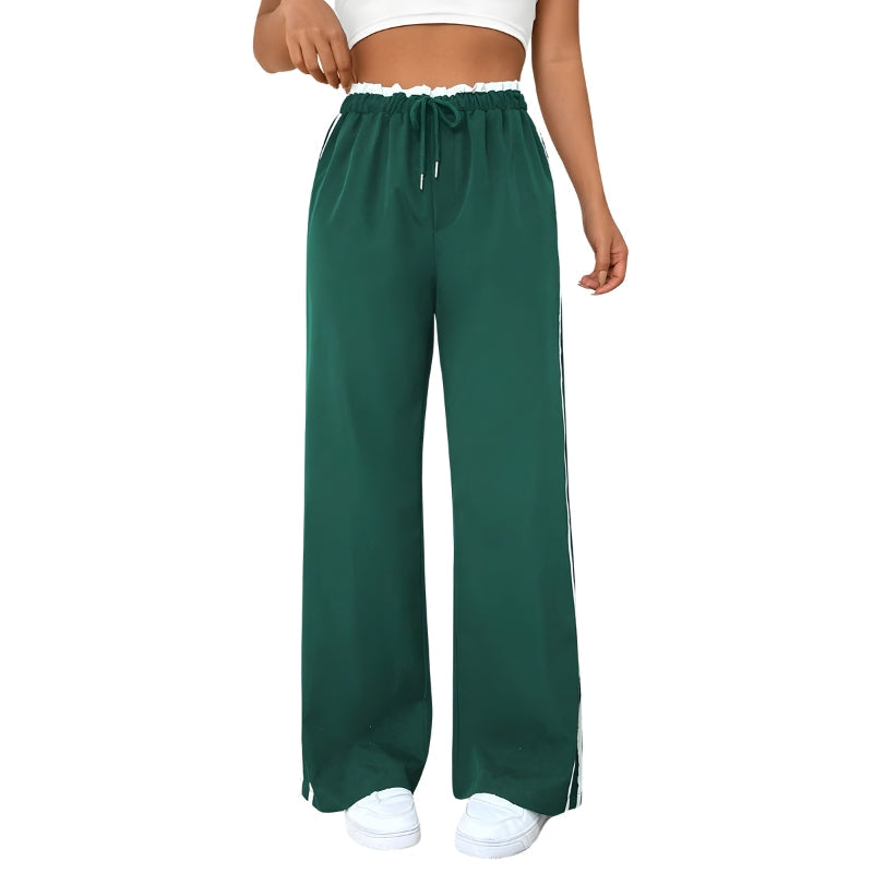 Lysandra | Women’s Wide-Leg Side-Stripe Trousers