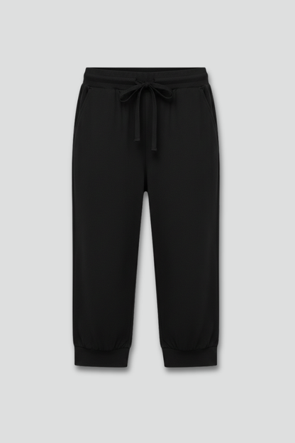 Jane | Women’s Capri Pants with Drawstring Waist and Side Pockets