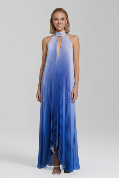 Jessica | Women’s Pleated Sleeveless Maxi Dress
