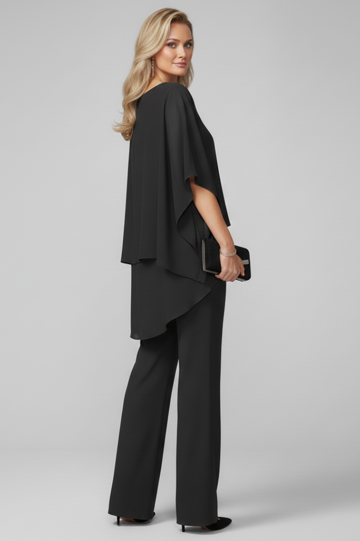 Harlow | Women’s Off Shoulder Flowing Wide Leg Jumpsuit