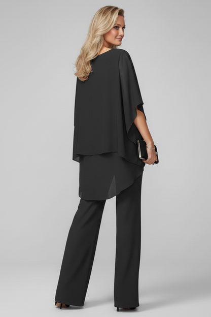Harlow | Women’s Off Shoulder Flowing Wide Leg Jumpsuit
