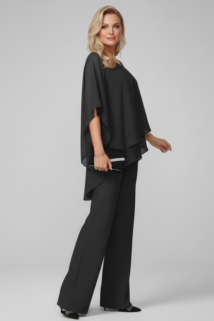 Harlow | Women’s Off Shoulder Flowing Wide Leg Jumpsuit