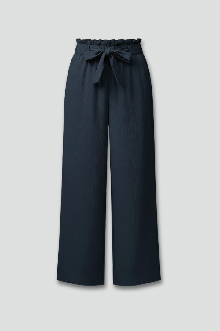 Averie | Women’s Wide-Leg Palazzo Pants with Tie Waist