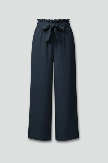 Averie | Women’s Wide-Leg Palazzo Pants with Tie Waist
