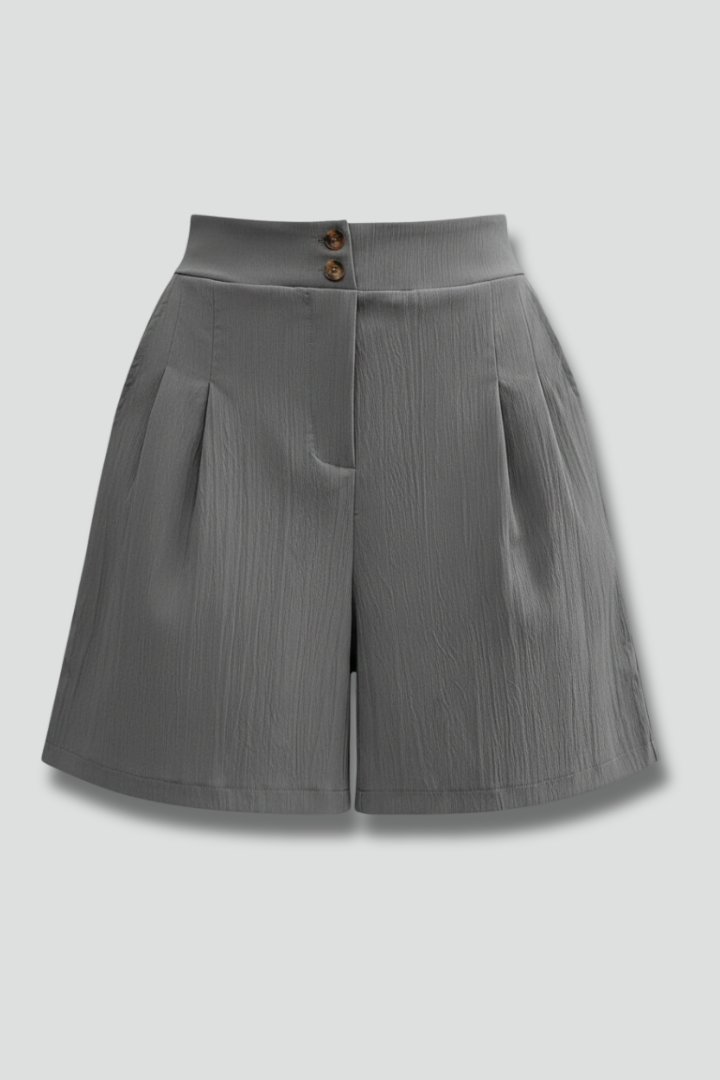 Aubrielle | Women’s High-Waisted Wide Leg Shorts