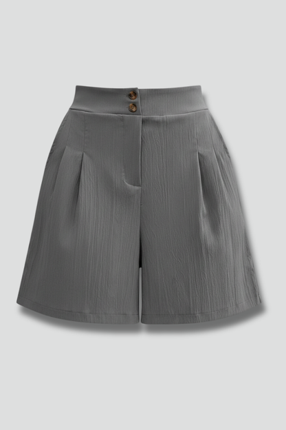 Aubrielle | Women’s High-Waisted Wide Leg Shorts
