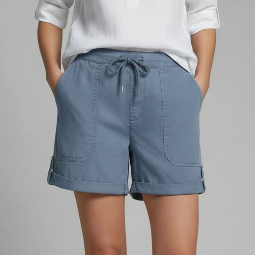 Kennedy | Women’s Casual Drawstring Shorts with Pockets