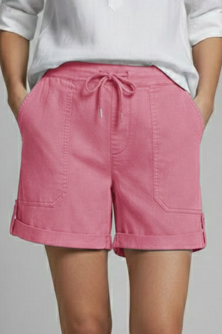 Kennedy | Women’s Casual Drawstring Shorts with Pockets