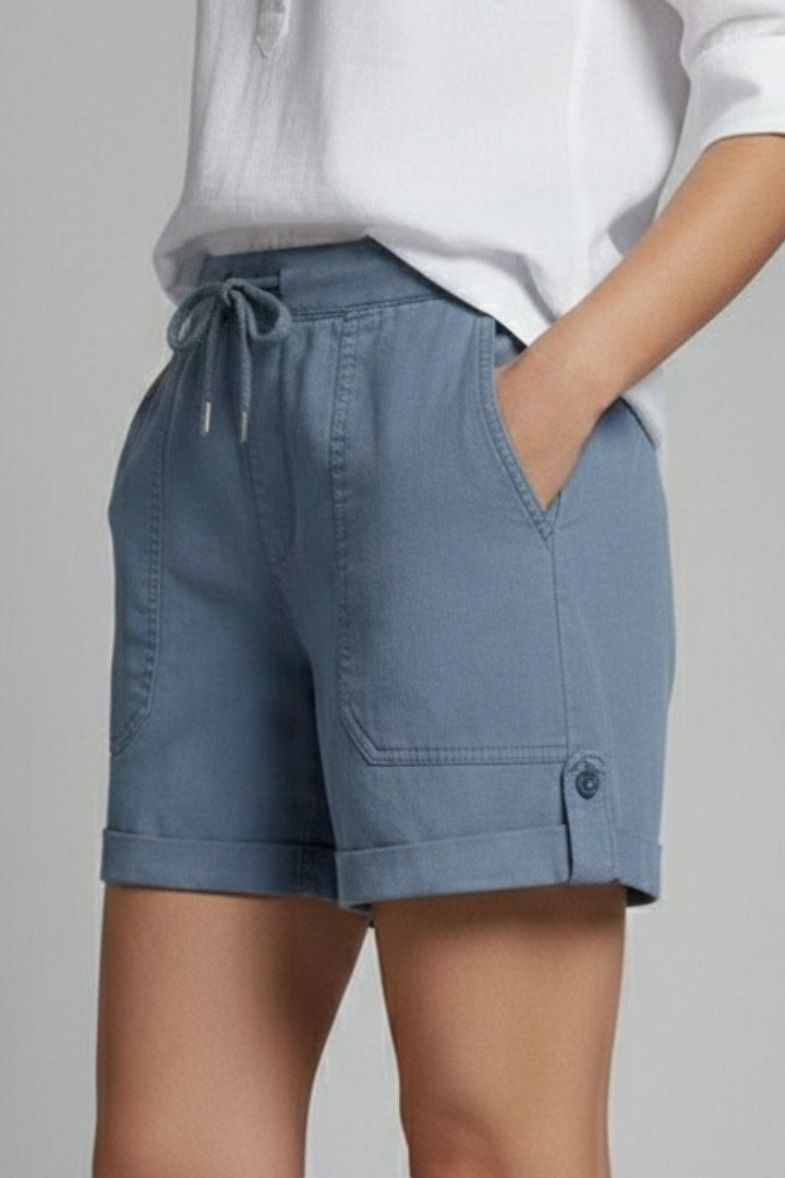 Kennedy | Women’s Casual Drawstring Shorts with Pockets