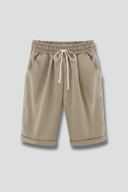 Oaklynn | Women’s Drawstring Waist Shorts with Pockets