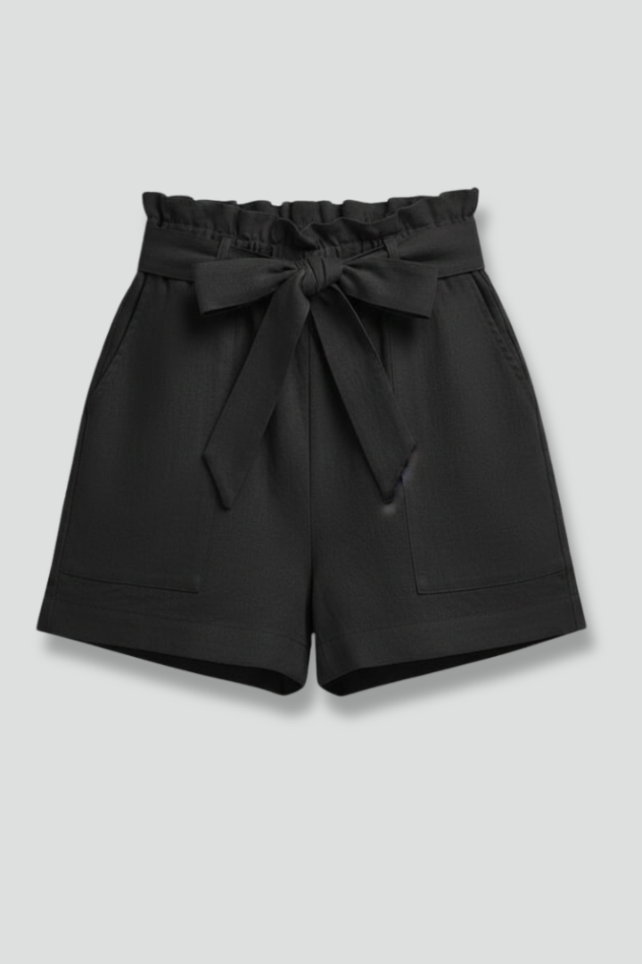Brinley | Women’s Tie-Waist Shorts with Pockets