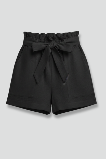 Brinley | Women’s Tie-Waist Shorts with Pockets