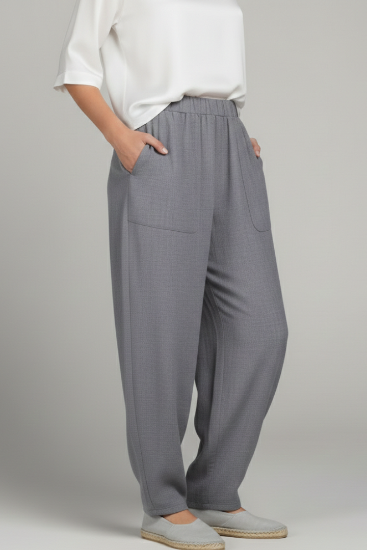 Mallory | Women’s Relaxed Trousers with Elastic Waist