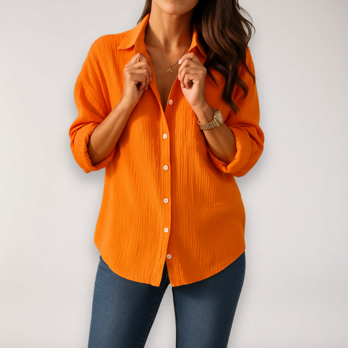 Dahlia | Women’s Wrap Blouses With Hem