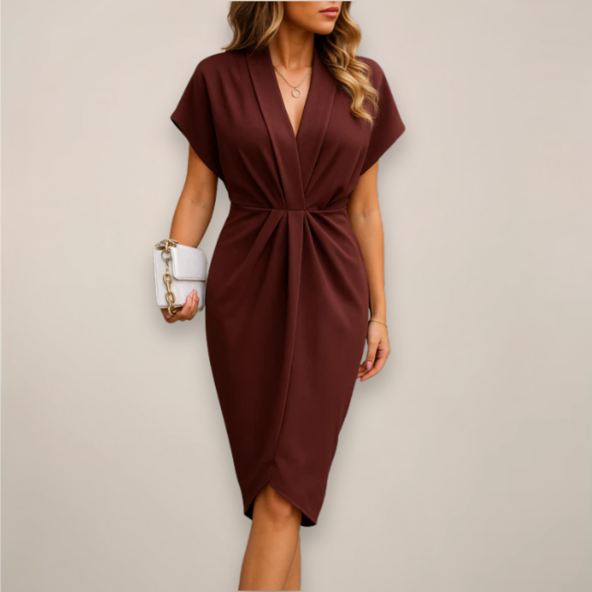 Cambrie | Women’s V-Neck Wrap Dress Style