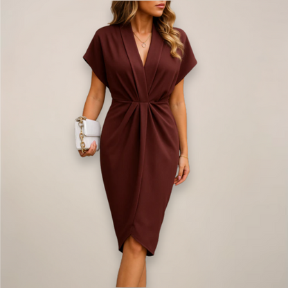 Cambrie | Women’s V-Neck Wrap Dress Style