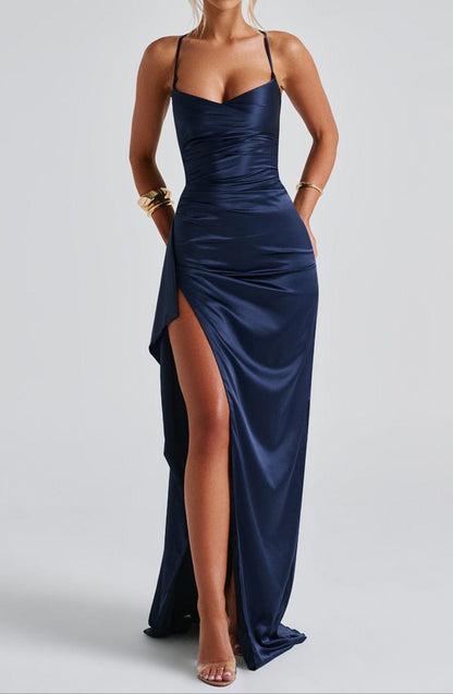 Zorina | Women’s Strappy High Slit Maxi Dress