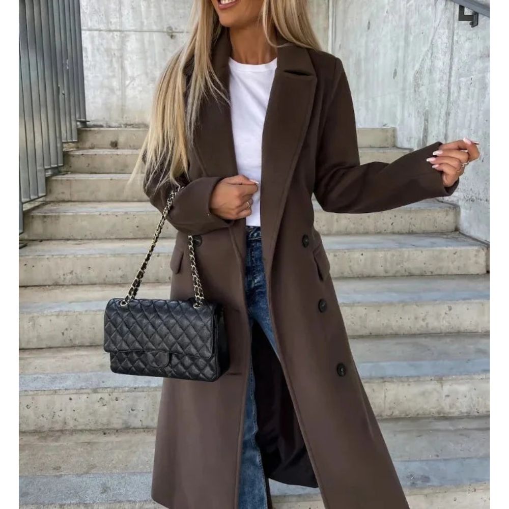 Vivienne | Women’s Long Belted Winter Coat