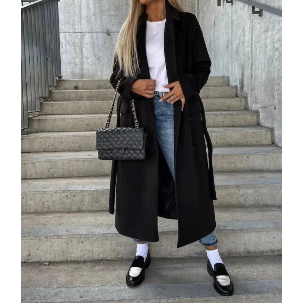 Vivienne | Women’s Long Belted Winter Coat