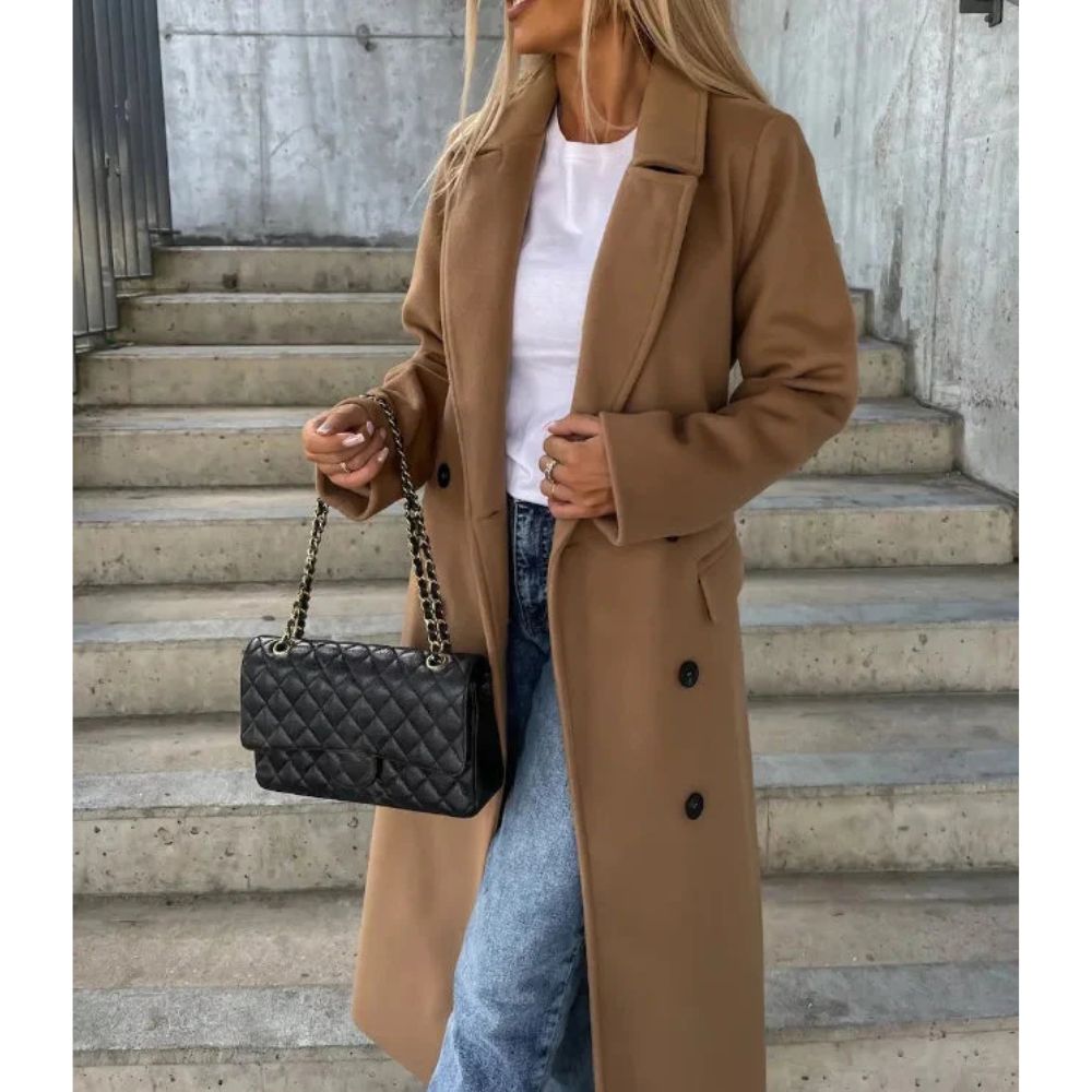 Vivienne | Women’s Long Belted Winter Coat