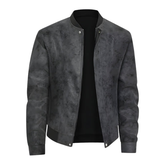 Eren | Men’s Zip-Front Bomber Jacket