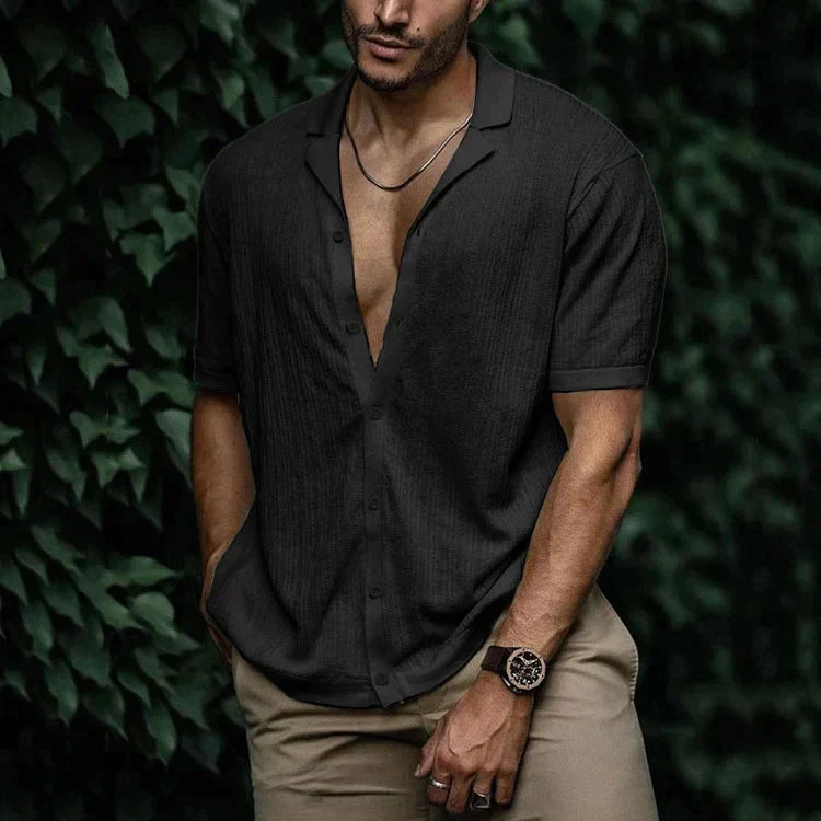 Beckett | Men’s Casual Short Sleeve Button Up Shirt